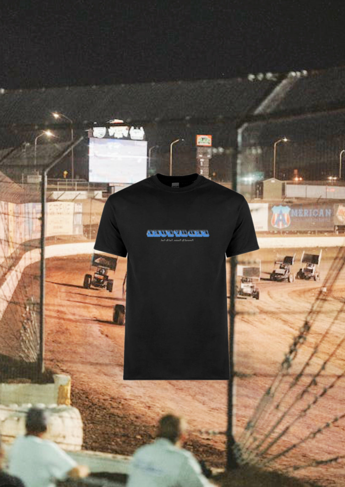 Two Tone Shadowed Fed By Fuel T Shirt